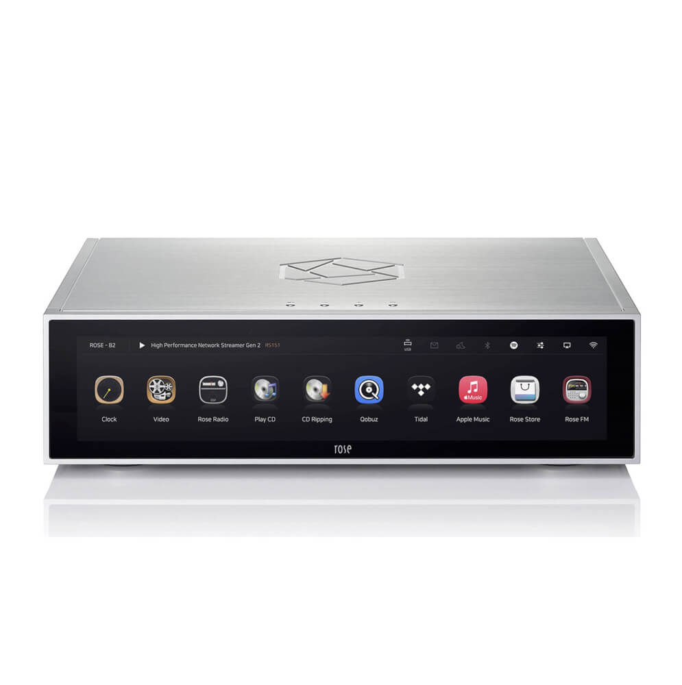 เครื่องเล่นเสียง HIFI ROSE : RS-151 (SILVER)_0